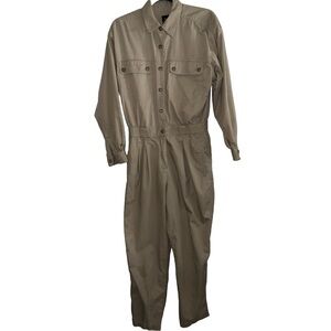 Liz Sport | Safari Suit | Long Sleeve Romper | 100% Cotton | Size 8